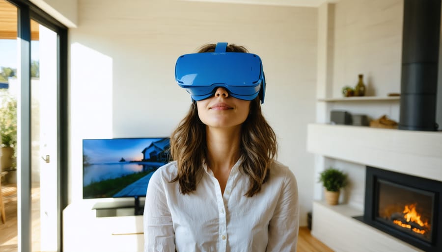 Immersive virtual reality home tour experience