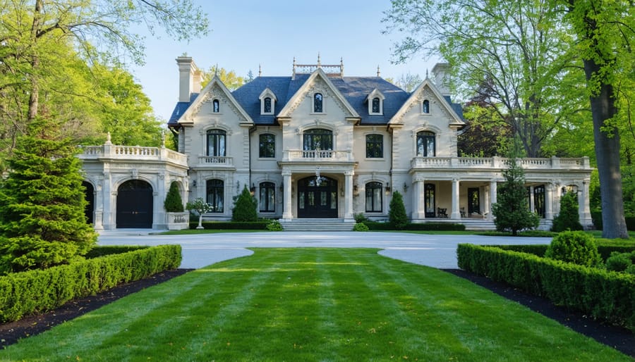 Historic Westmount residence showcasing luxury real estate and landscaping
