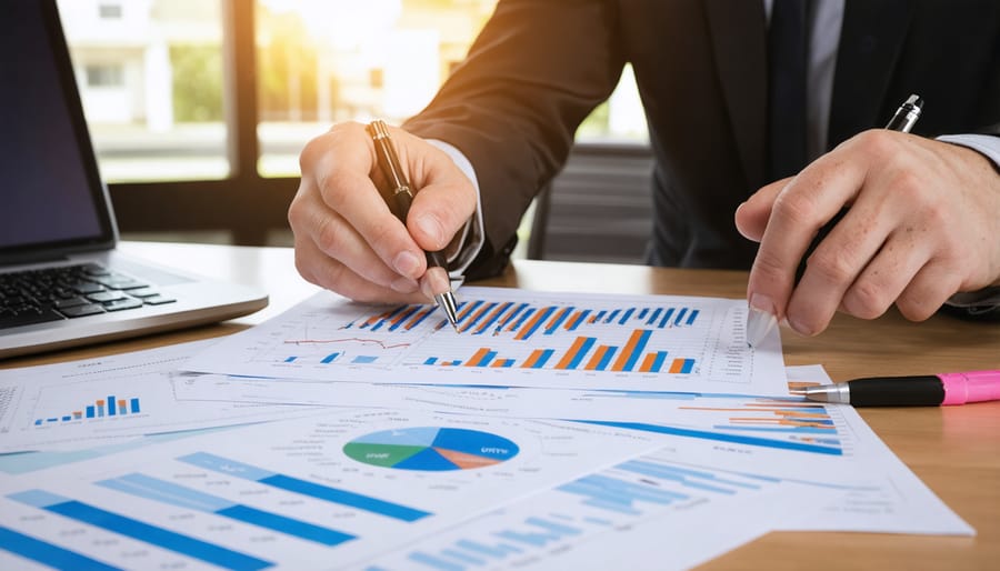 Financial advisor consulting with client about debt management options