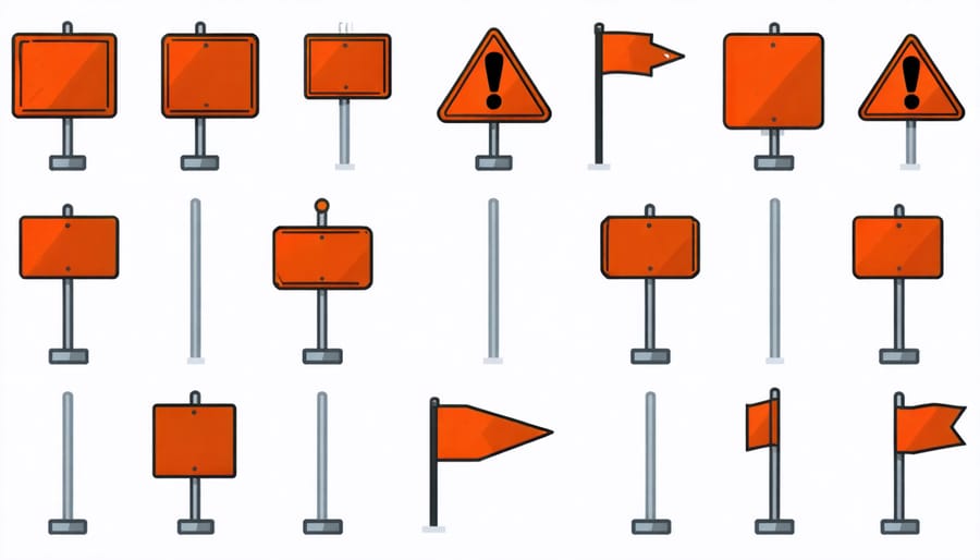 Illustration of debt management red flags and warning signs to watch for