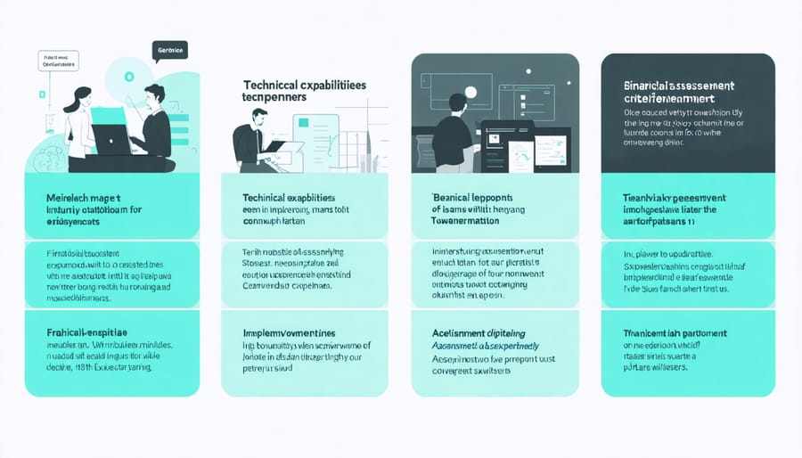 Partner assessment framework for real estate technology joint ventures
