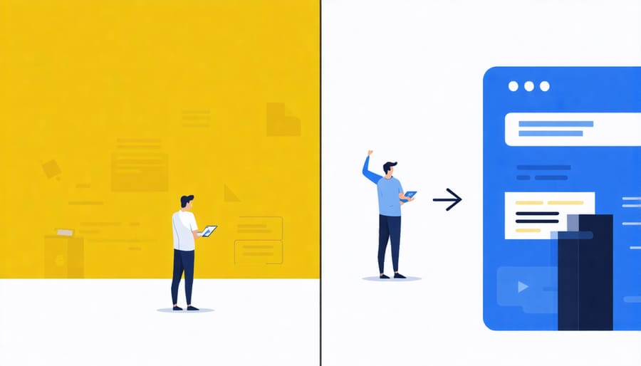 Side-by-side comparison of manual versus AI-powered insurance compliance processes