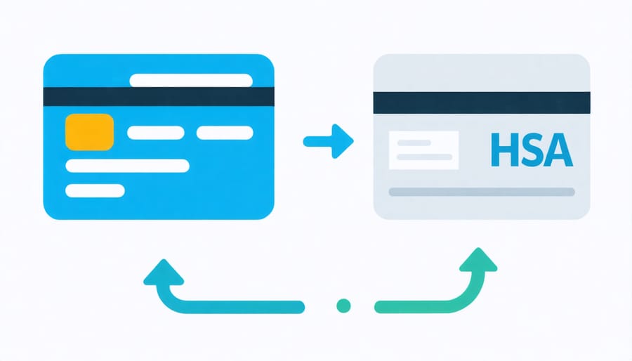 Visual explanation of Medicare and HSA relationship