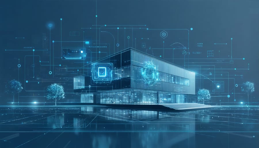 Smart building featuring technological innovations in real estate