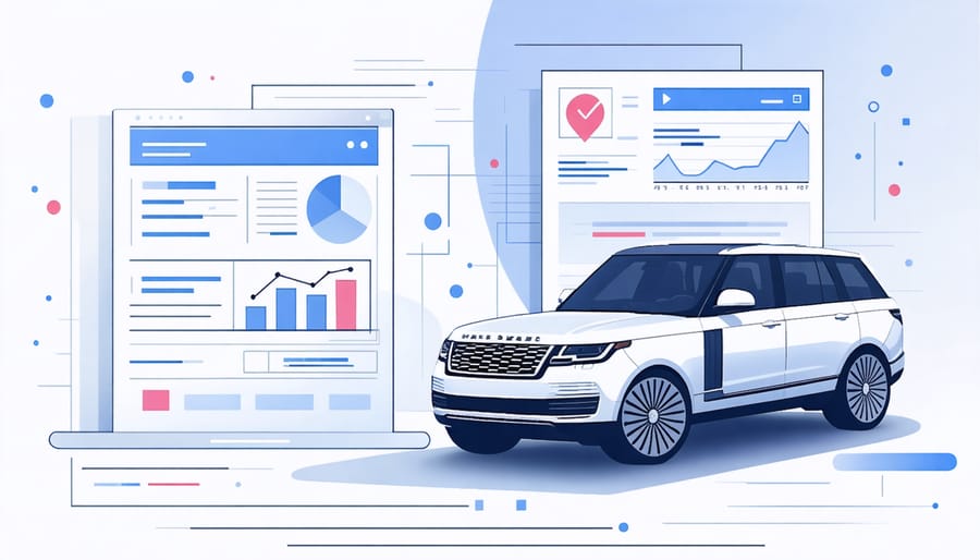 Business vehicle trade-in process with associated tax documentation