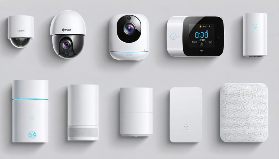Collection of smart home technology devices that can reduce insurance costs
