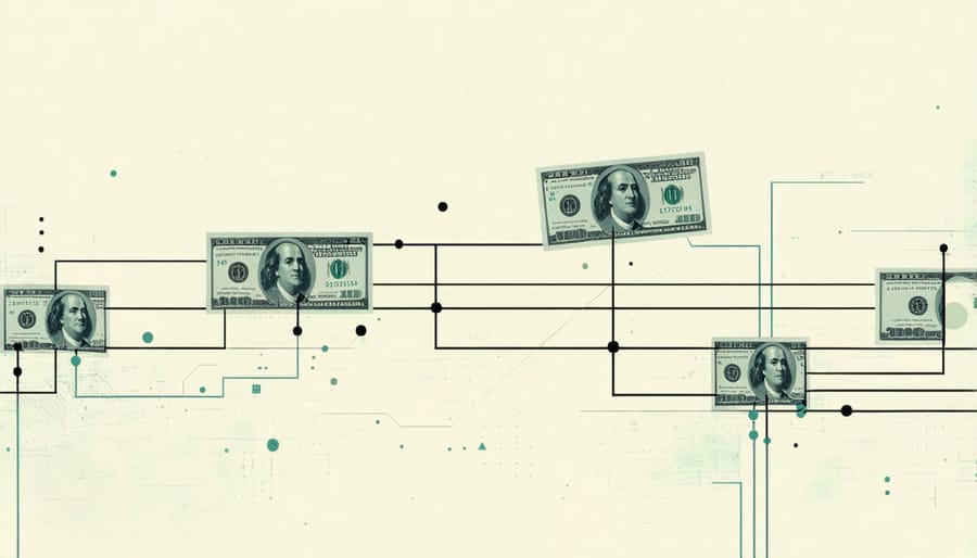 Animated visualization of wire fraud attack in real estate transaction