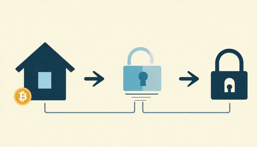 Digital-themed padlock representing cyber security in financial transactions