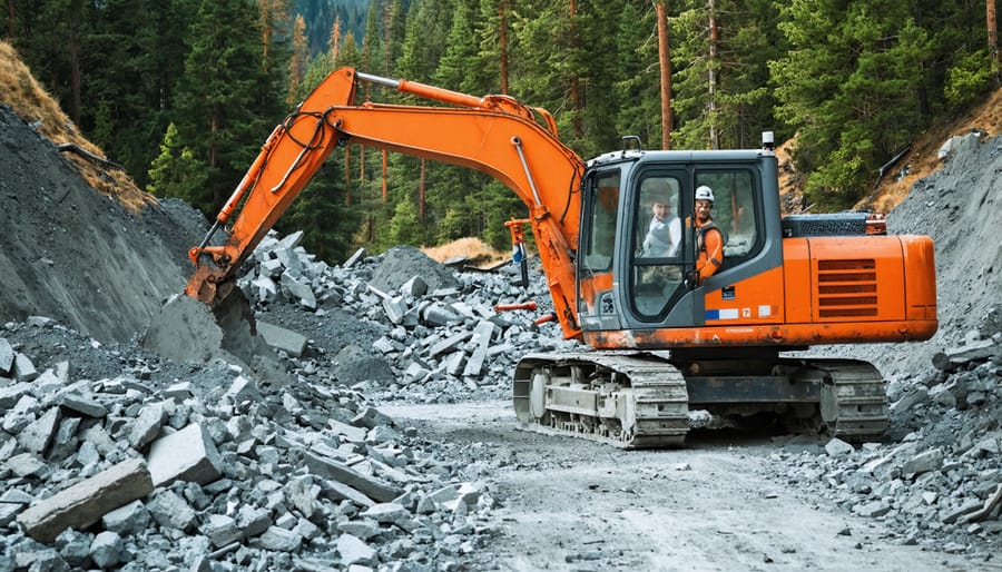 Homeowners reviewing insurance documents and emergency plans at home