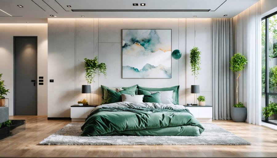 HVAC technician conducting energy audit with thermal camera