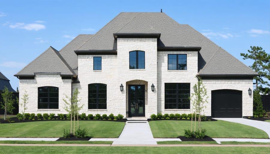 Tax professional consulting with client about real estate tax documents