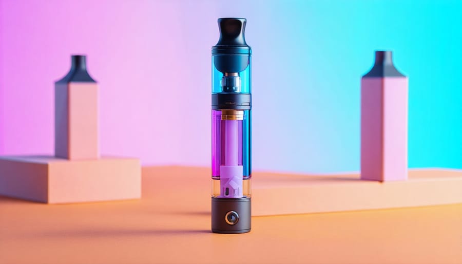 THCa disposable vape devices on professional business desk