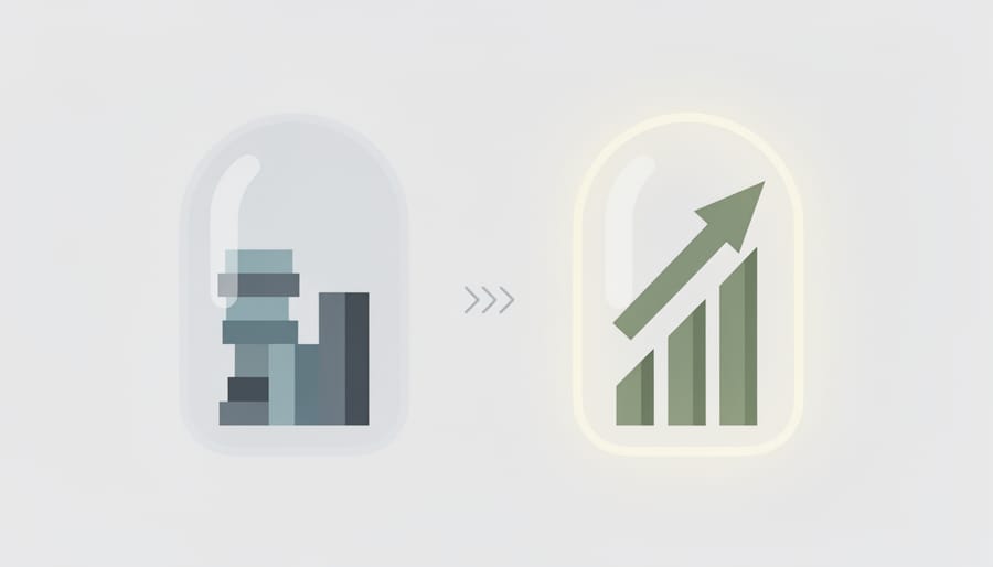 Hands strategically arranging investment blocks representing asset location hierarchy