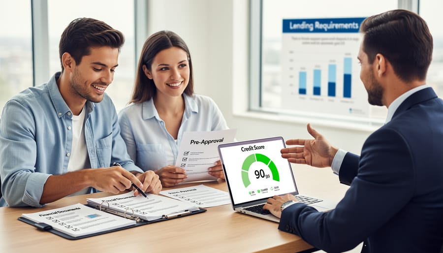 Happy homebuyer holding keys in front of newly purchased home