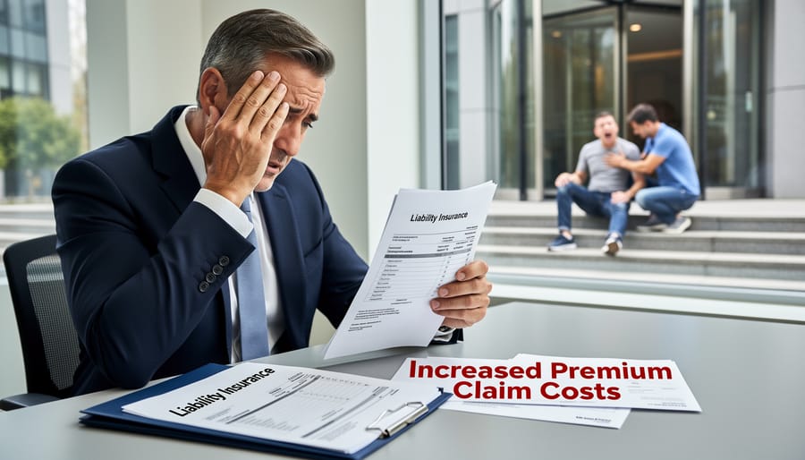 Residential property entrance and walkway showing common areas for liability claims